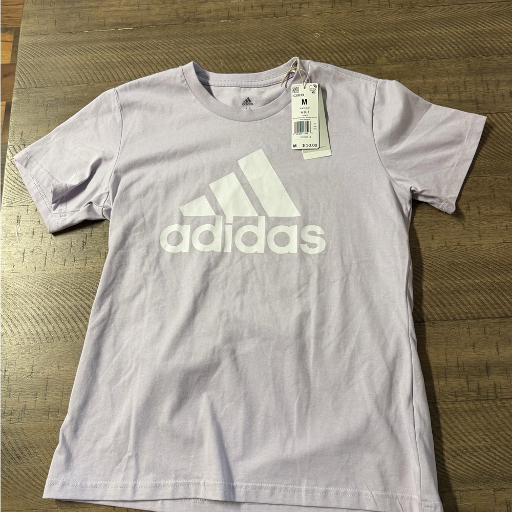 Adidas Light Purple T-Shirt